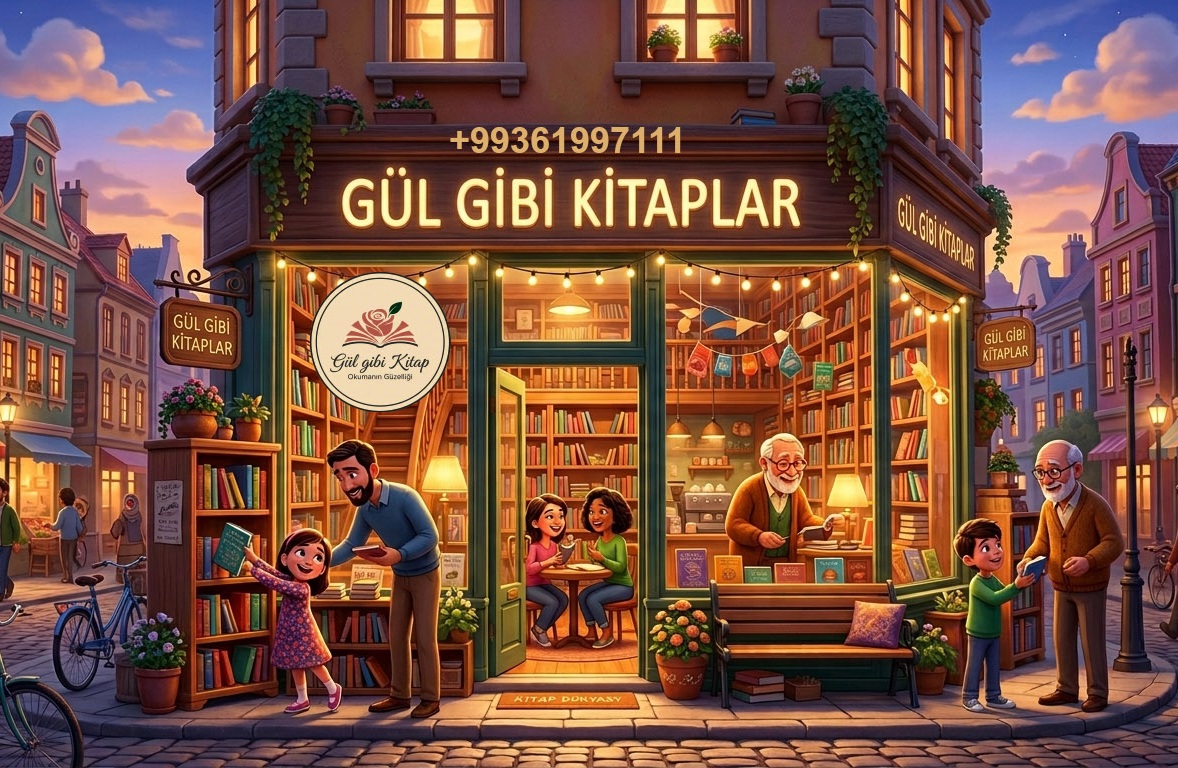 &laquo;G&uuml;l gibi kitaplar&raquo; Siziň kitap tekj&auml;ňiziň t&auml;ze &ouml;w&uuml;şgini